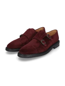 Henry Stevens Herren Schnallenschuh – Winston CDM in bordeaux