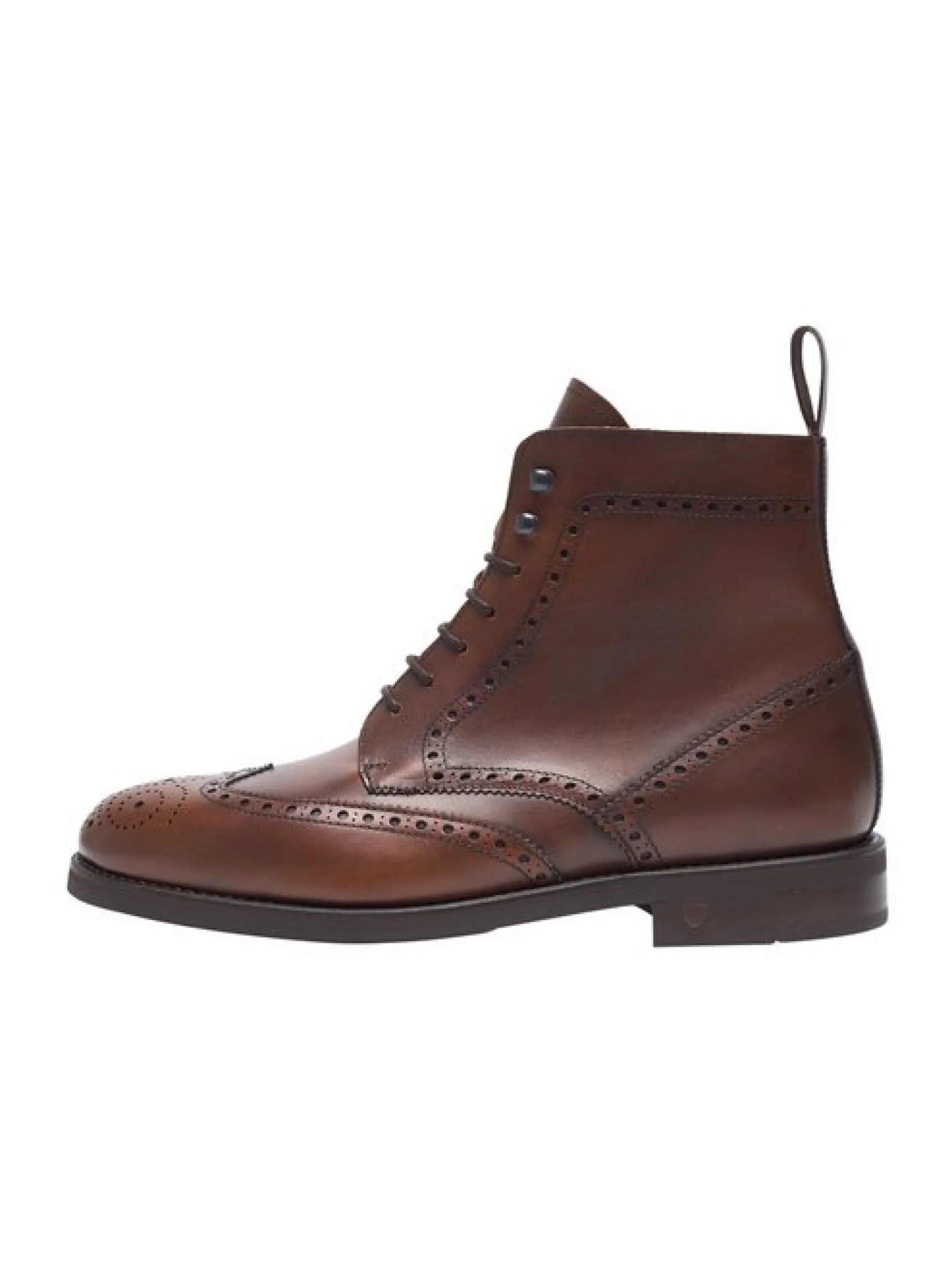 Henry Stevens Herren Schnürboots – Winston FBDB2 in braun