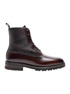 Henry Stevens Herren Schnürboots – Winston PDB5 in braun