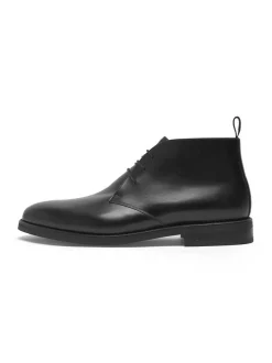 Henry Stevens Herren Schnürboots – Marshall GB2 in schwarz