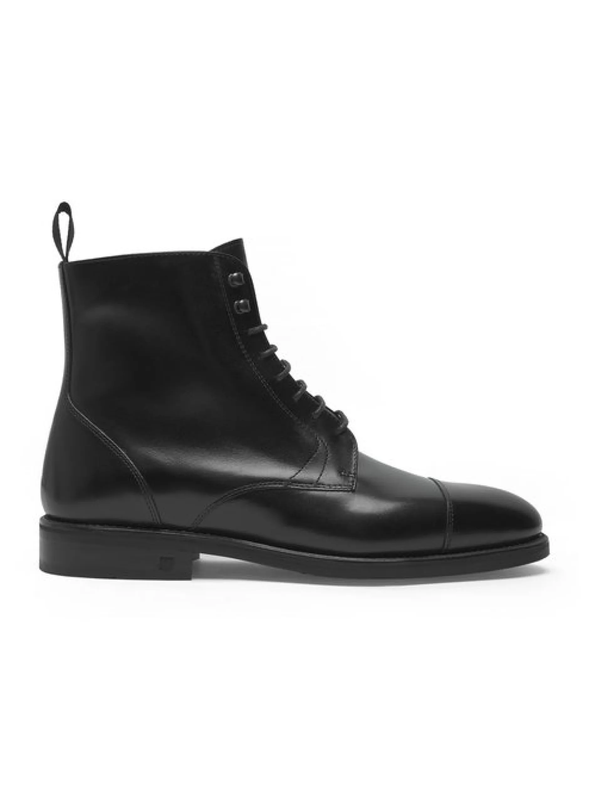 Henry Stevens Herren Schnürboots – Winston CDB2 in schwarz