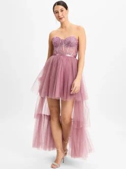 Hey Kyla Damen Abendkleid - Haljina Rochie in altrosa