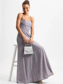 Hey Kyla Damen Abendkleid in flieder - Länge: lang