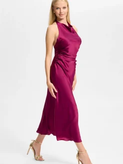 Hey Kyla Damen Abendkleid in fuchsia - Ärmel: ohne Arm