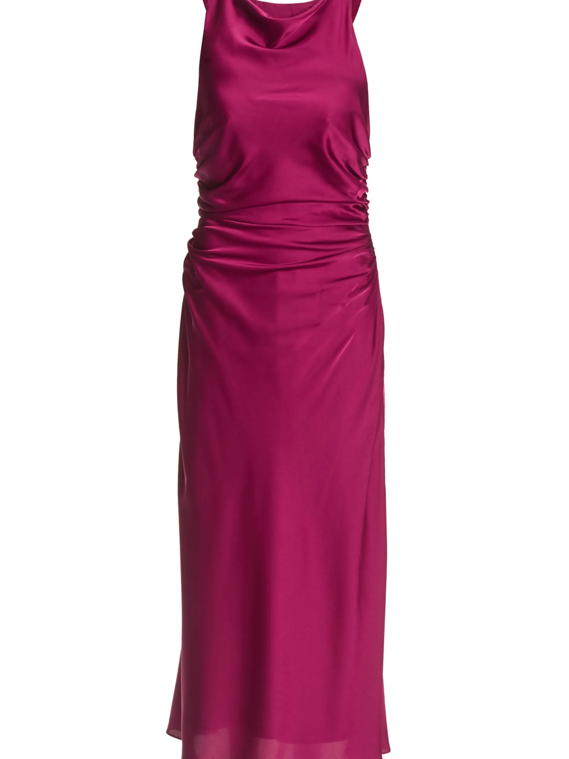 Hey Kyla Damen Abendkleid in fuchsia - Ärmel: ohne Arm