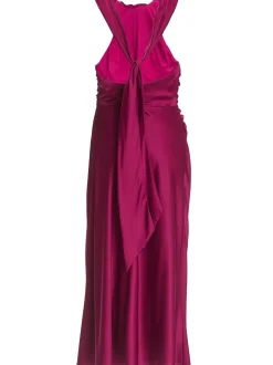 Hey Kyla Damen Abendkleid in fuchsia - Ärmel: ohne Arm
