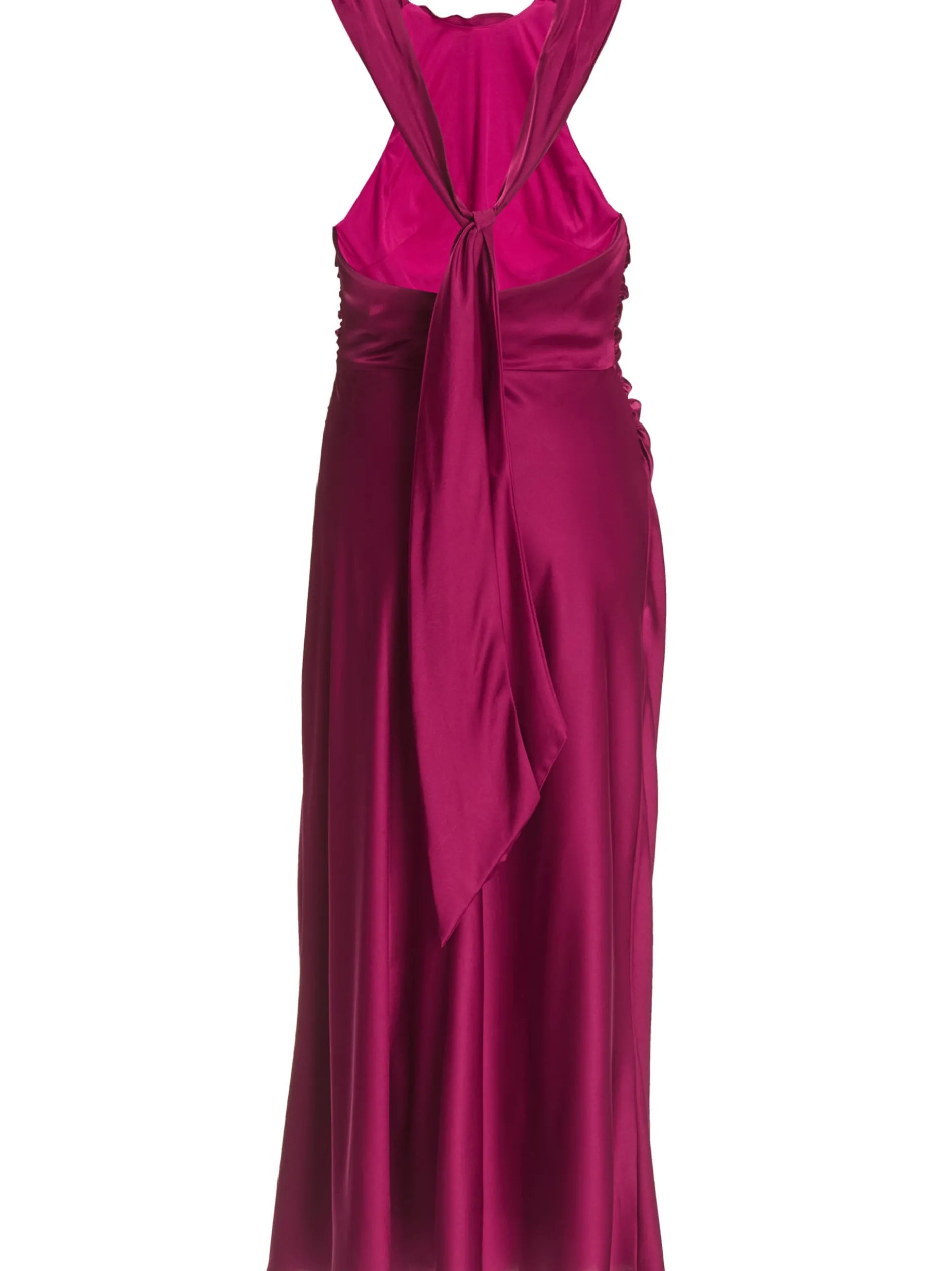 Hey Kyla Damen Abendkleid in fuchsia - Ärmel: ohne Arm