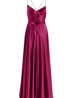 Hey Kyla Damen Abendkleid in himbeer - Ärmel: ohne Arm