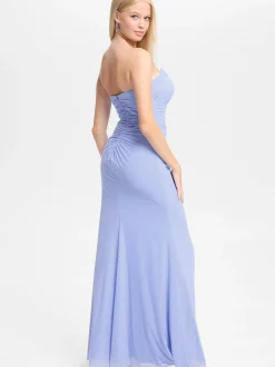 Hey Kyla Damen Abendkleid in hellblau - Ärmel: ohne Arm