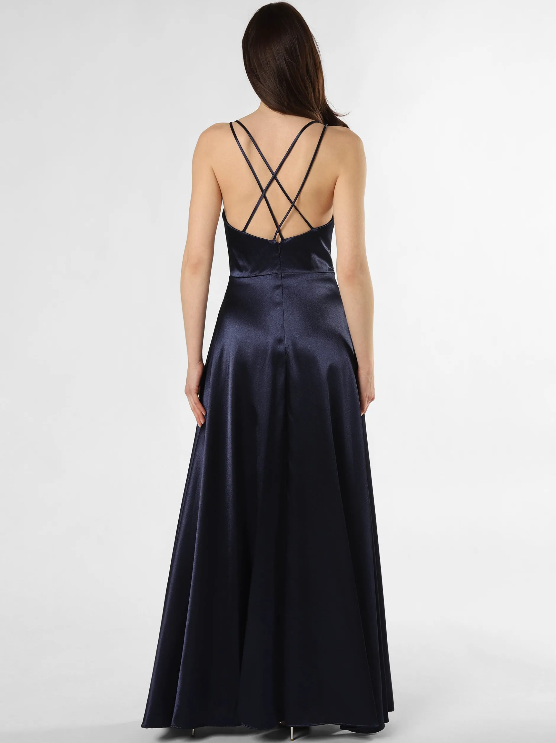 Hey Kyla Damen Abendkleid in marine - Ärmel: ohne Arm