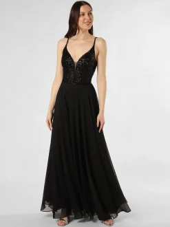 Hey Kyla Damen Abendkleid in schwarz - Ärmel: ohne Arm