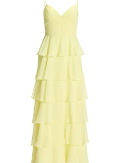 Hey Kyla Damen Abendkleid in vanille - Ärmel: ohne Arm