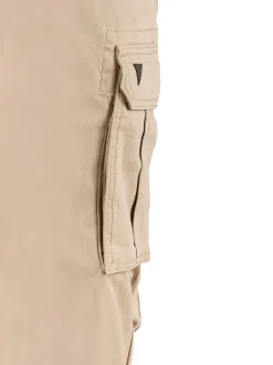 HIS Herren Cargohose - Cotton Heritage (mit GÃ¼rtel) in beige