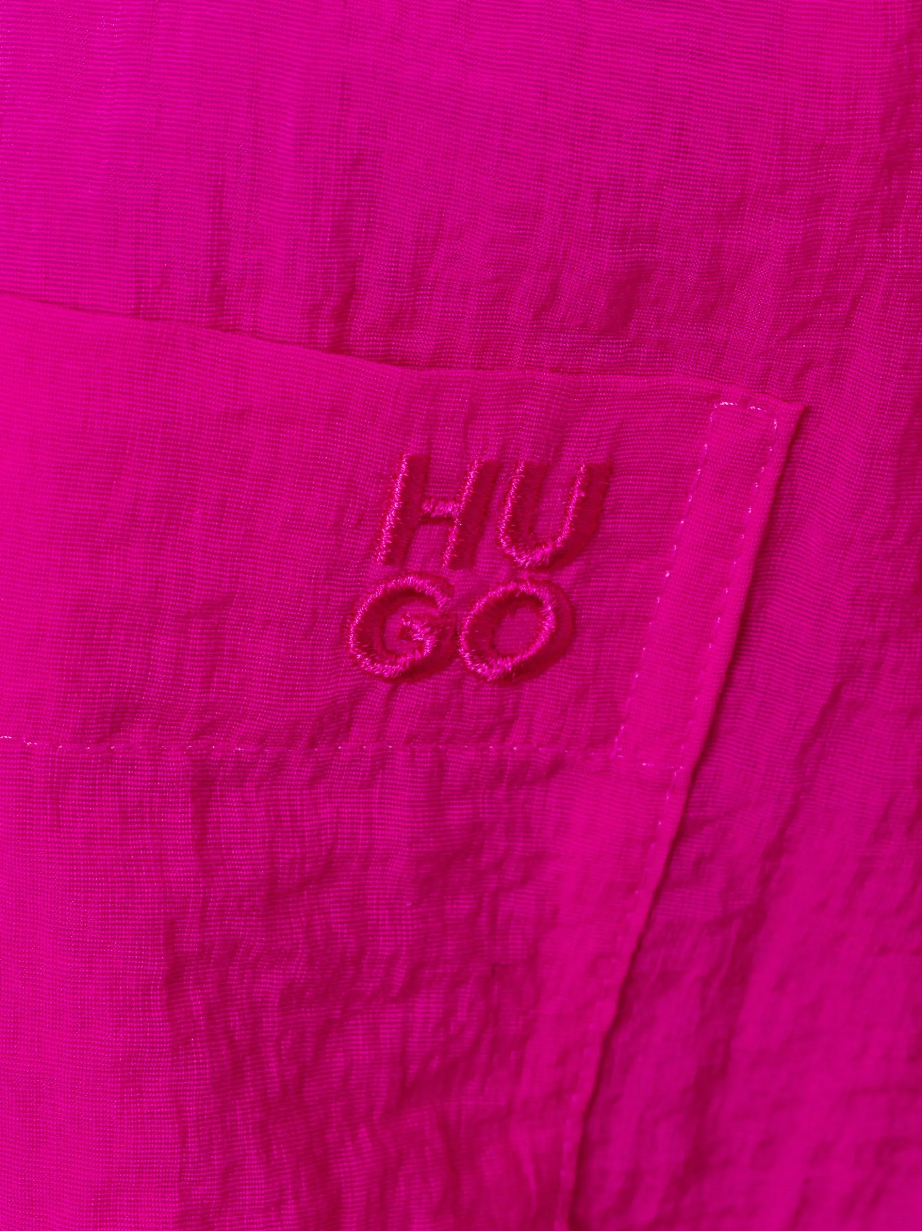 HUGO Damen Bluse Elodina in fuchsia - Ärmel: langarm