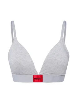 HUGO Damen Bralette - Wattiert in hellgrau