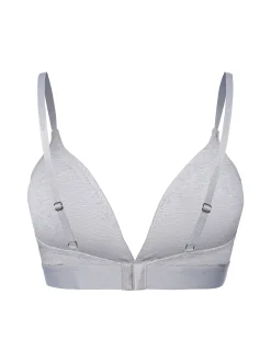 HUGO Damen Bralette - Wattiert in hellgrau