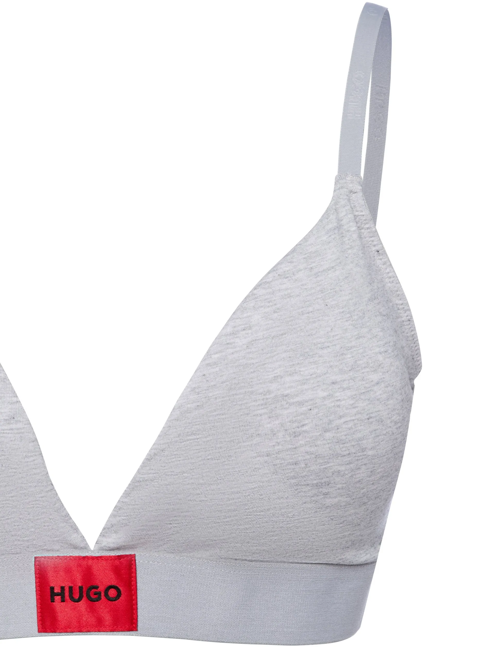 HUGO Damen Bralette - Wattiert in hellgrau