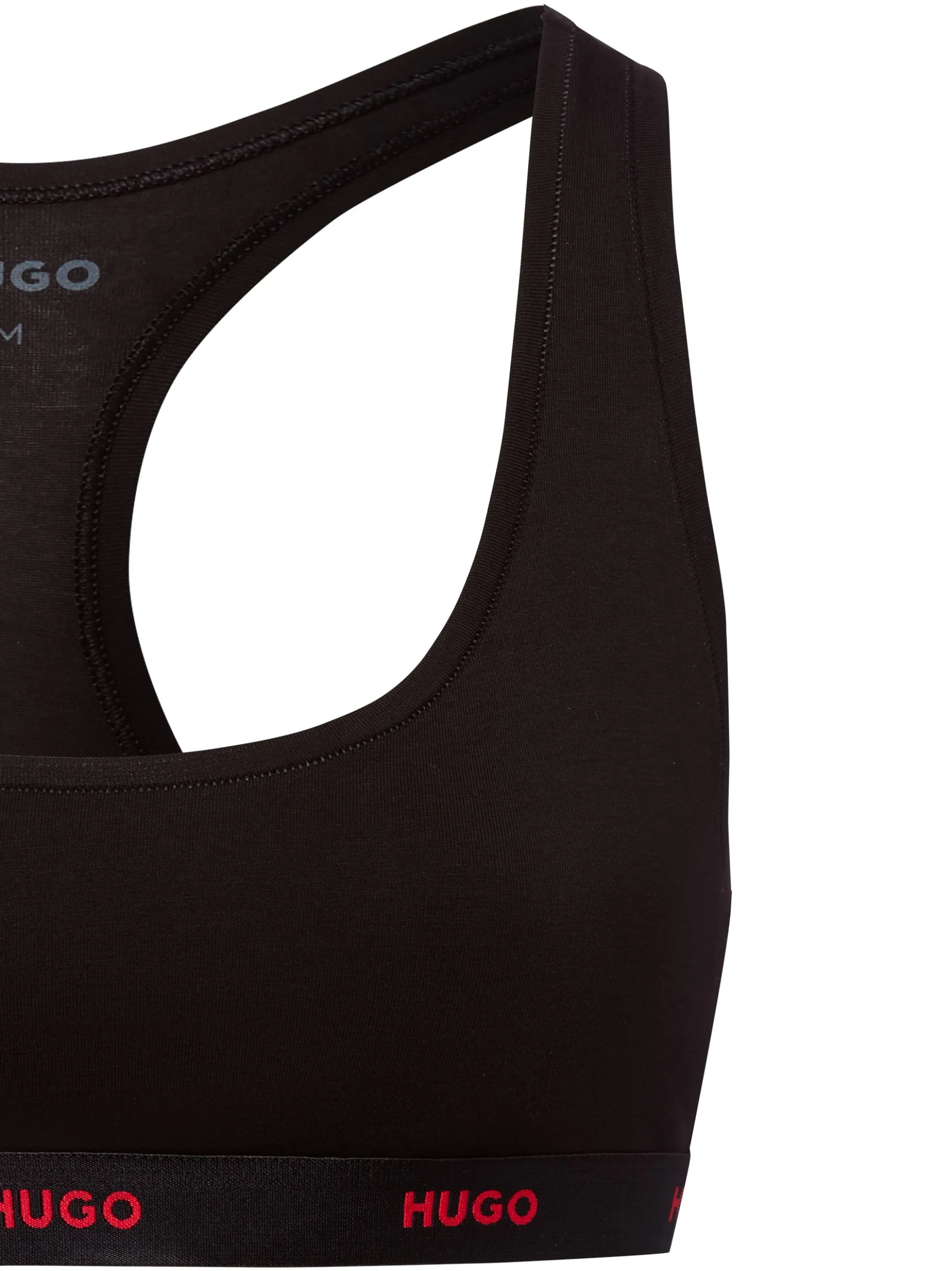 HUGO Damen Bustier in schwarz