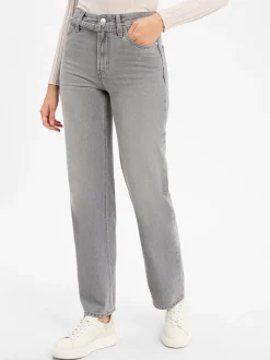 HUGO Damen Jeans - Gilissi_3 in grau - Länge: lang