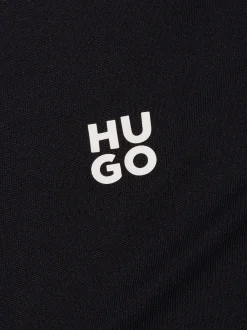 HUGO Damen Langarmshirt - Dasiia in schwarz