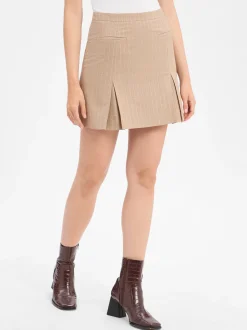 HUGO Damen Minirock - Ramola in beige - Länge: kurz