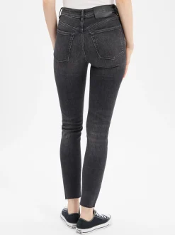 HUGO Damen Skinny Fit Jeans - Girali_2 in anthrazit
