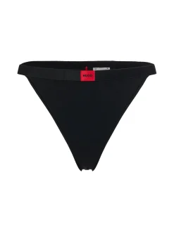 HUGO Damen String in schwarz