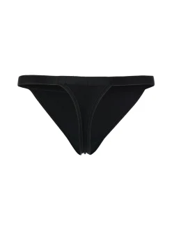 HUGO Damen String in schwarz