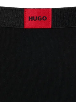 HUGO Damen String in schwarz