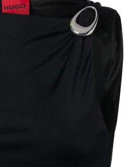 HUGO Damen Top - Dastasy in schwarz