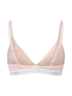 HUGO Damen Triangel-BH - wattiert in beige