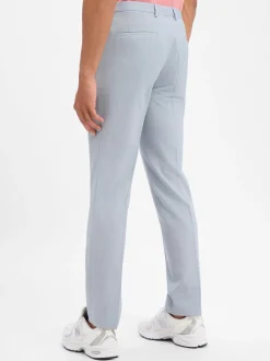 HUGO Herren Baukasten-Hose mit Schurwoll-Anteil - Hesten253X in hellblau