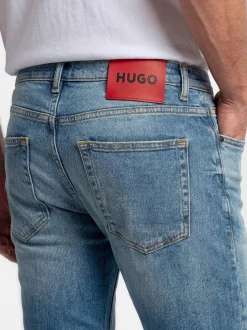 HUGO Herren Jeans - 734 Extra Slim in bleached