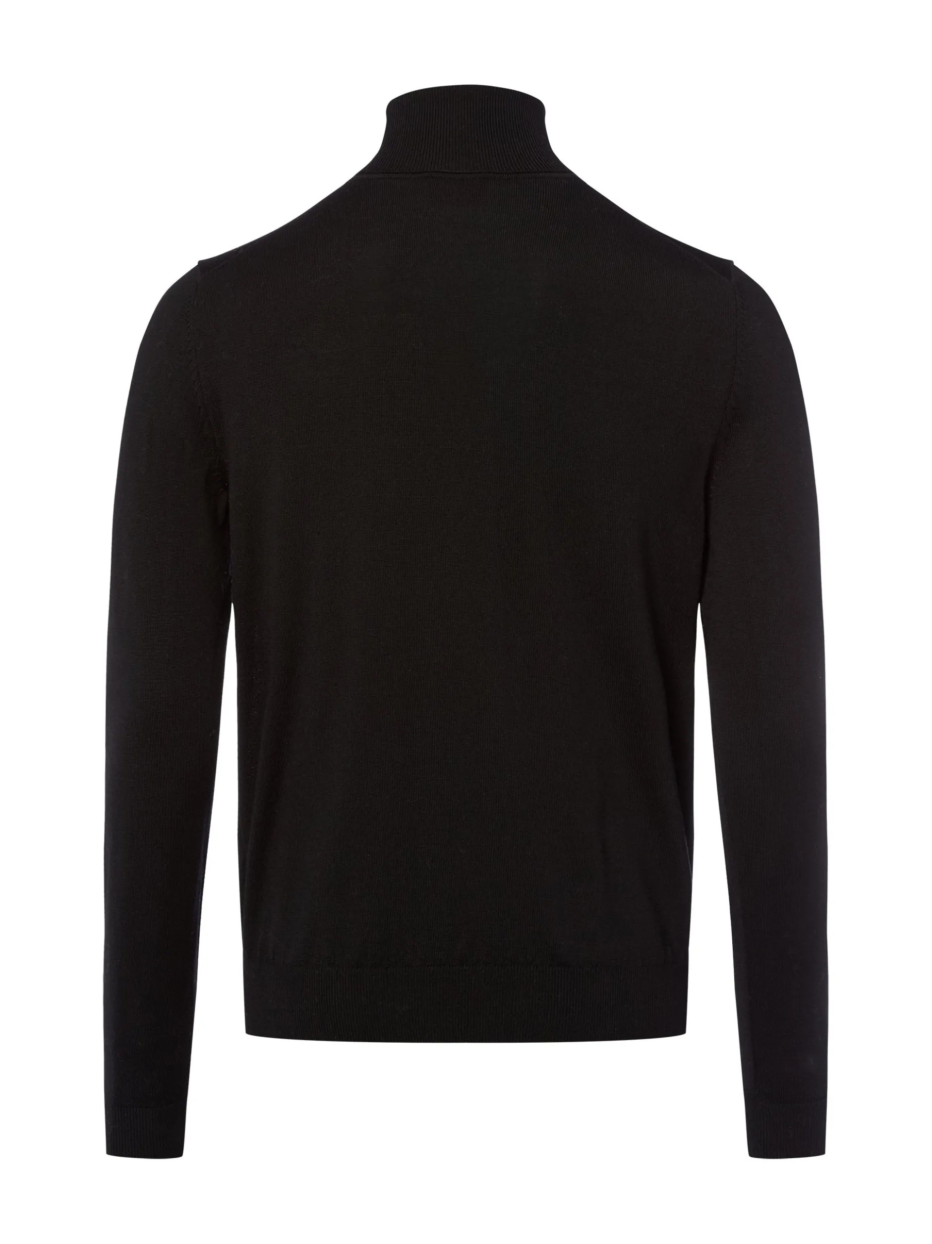 HUGO Herren Strickpullover aus Schurwolle - San Thomas in schwarz