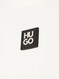HUGO Herren T-Shirt - Dalile in weiß - Ärmel: kurzarm