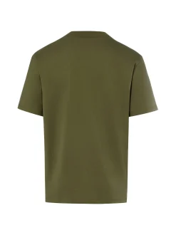 HUGO Herren T-Shirt - Dapolino in oliv - Ärmel: kurzarm