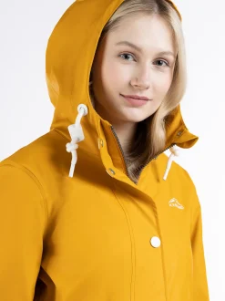 ICEBOUND Damen Regenjacke in gelb