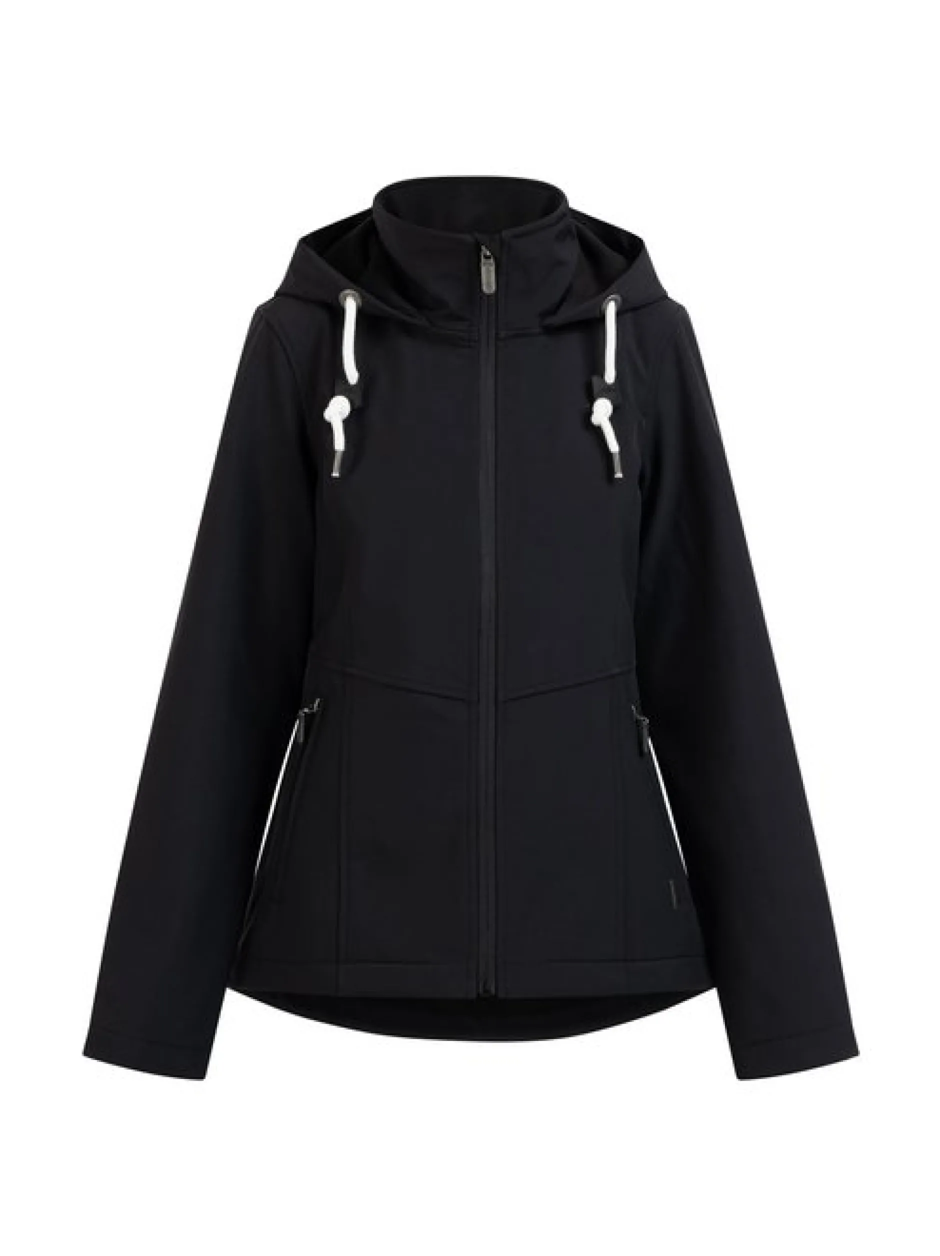 ICEBOUND Damen Softshelljacke in schwarz