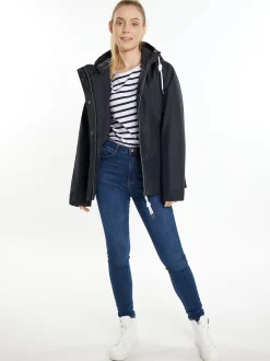 ICEBOUND Damen wattierte Jacke in schwarz