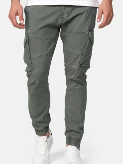 Indicode Herren Cargohose - Alex in grau