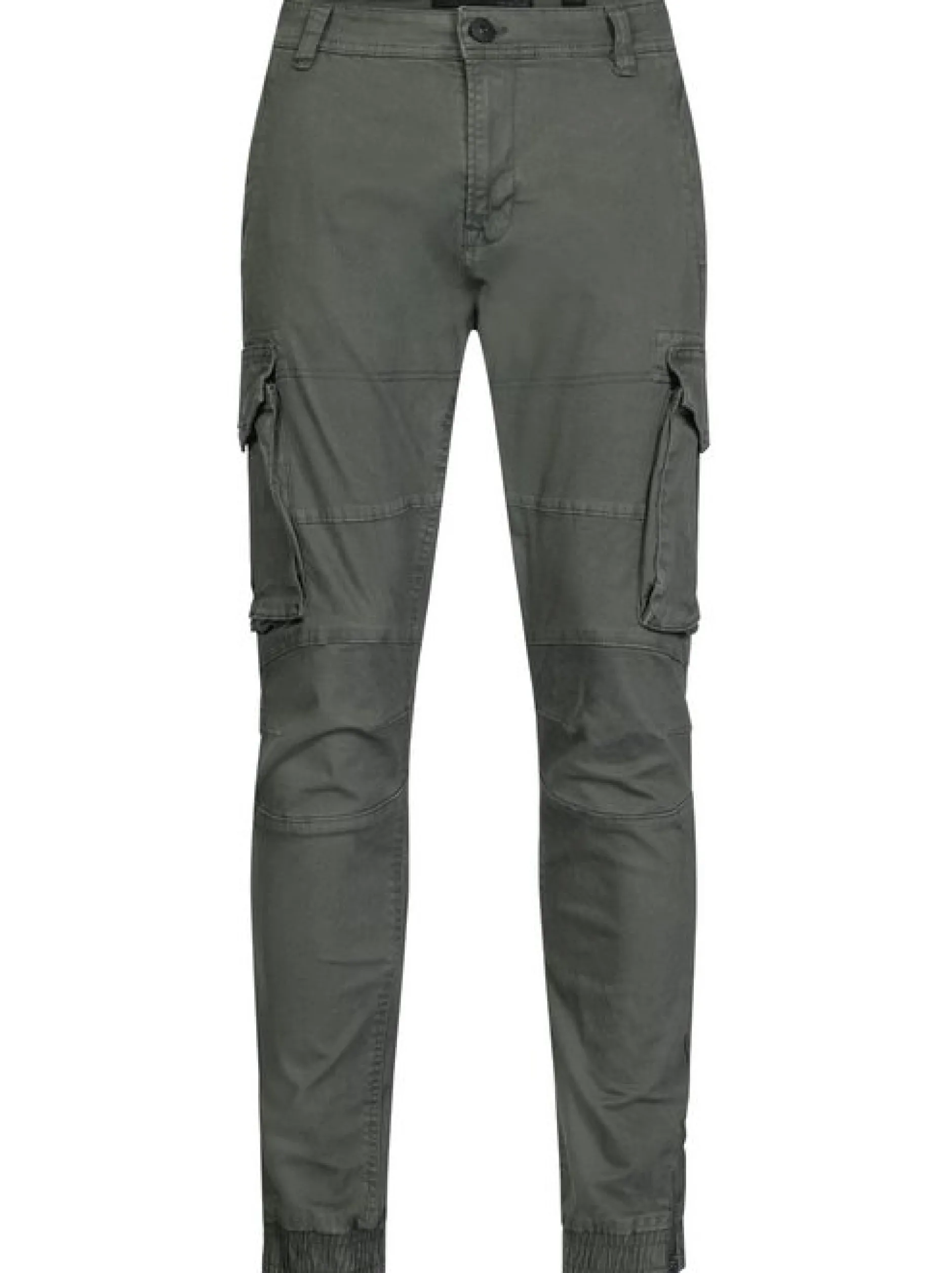 Indicode Herren Cargohose - Alex in grau