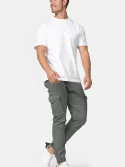 Indicode Herren Cargohose - Alex in grau