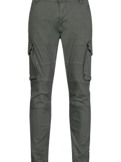 Indicode Herren Cargohose - Alex in grau