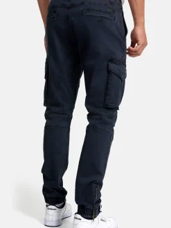Indicode Herren Cargohose - Alex in marine