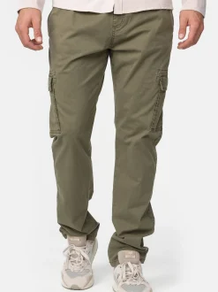 Indicode Herren Cargohose - Broadwick in khaki