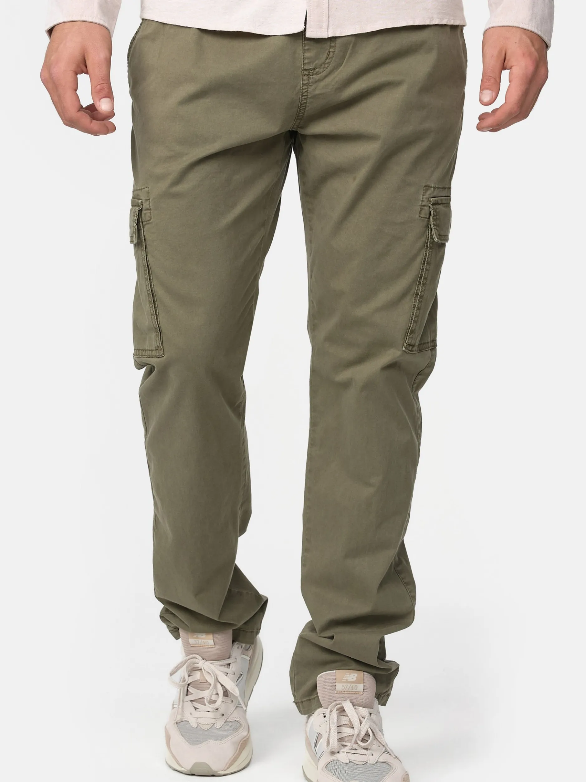 Indicode Herren Cargohose - Broadwick in khaki