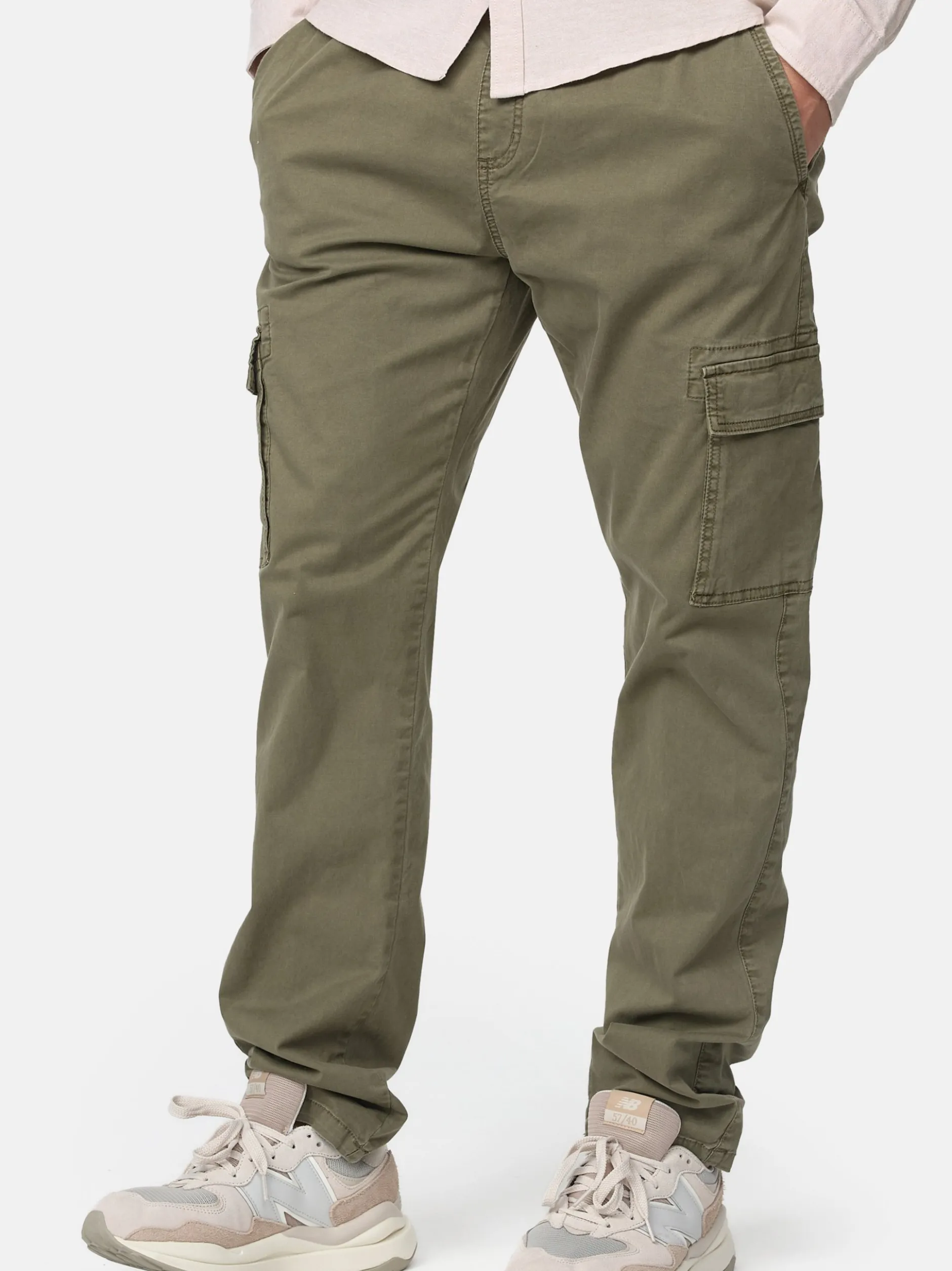 Indicode Herren Cargohose - Broadwick in khaki