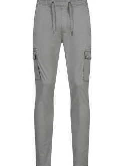 Indicode Herren Cargohose - Broadwick in hellgrau grau