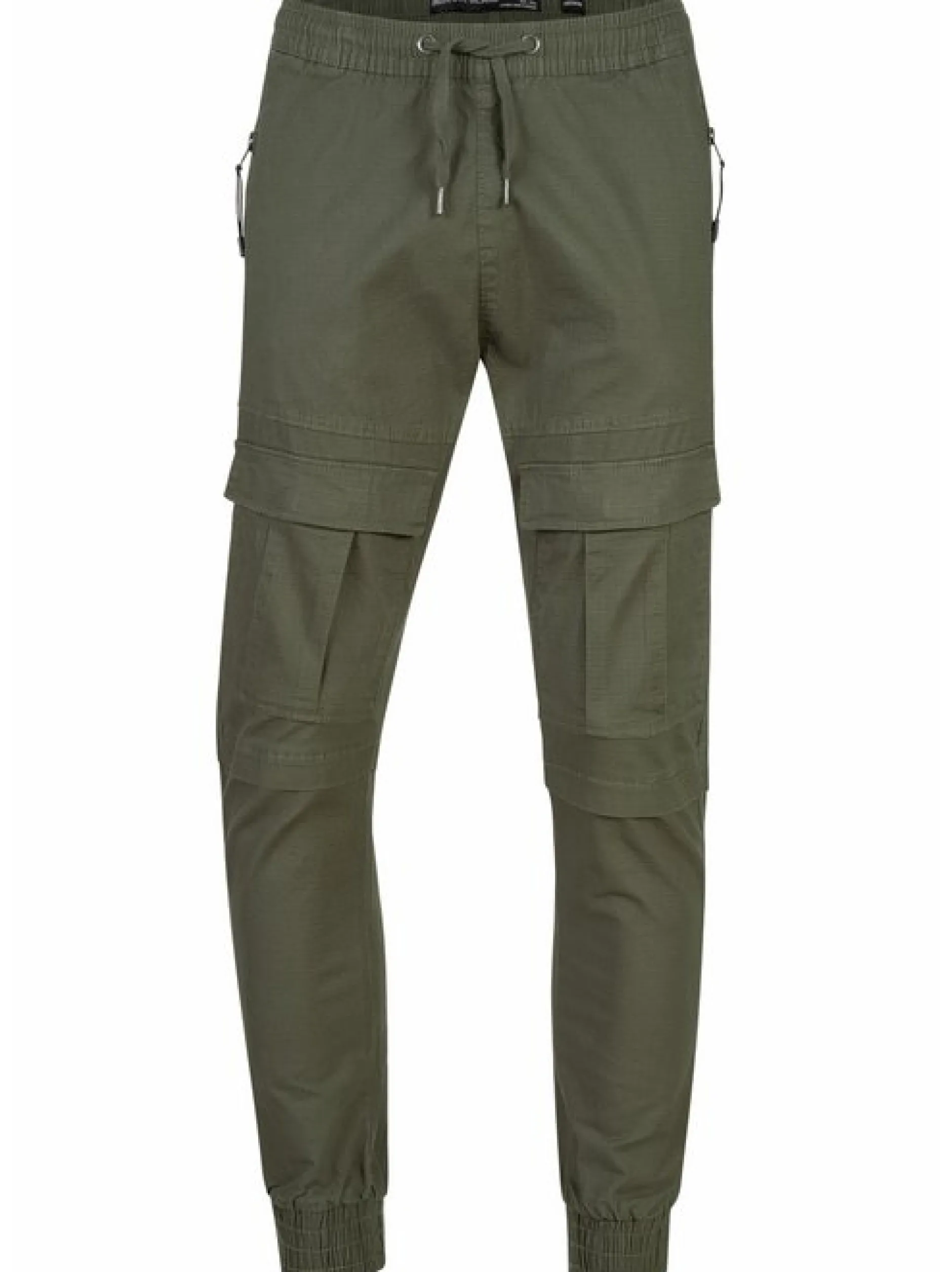 Indicode Herren Cargohose - Dennis in khaki