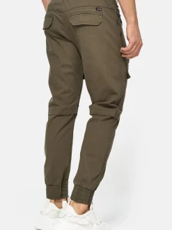 Indicode Herren Cargohose - Dennis in khaki